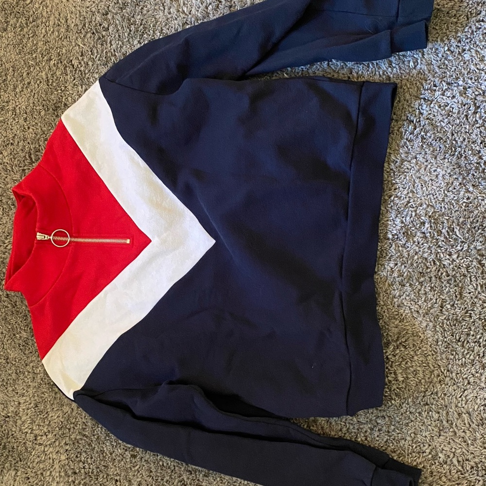 H&M Multi-Color Quarter Zip